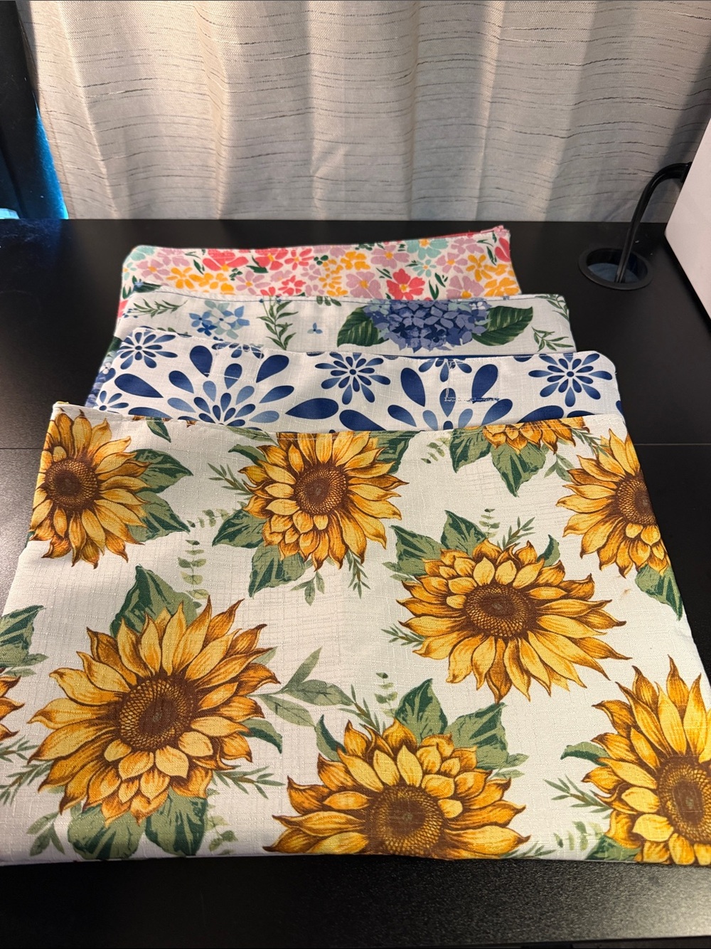 Zipper bags - Yellow Floral, Blue floral, multi color floral